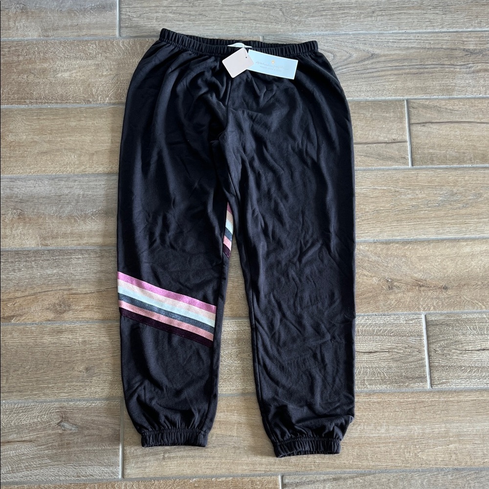 NWT Spiritual Gangster Joggers with Stripes